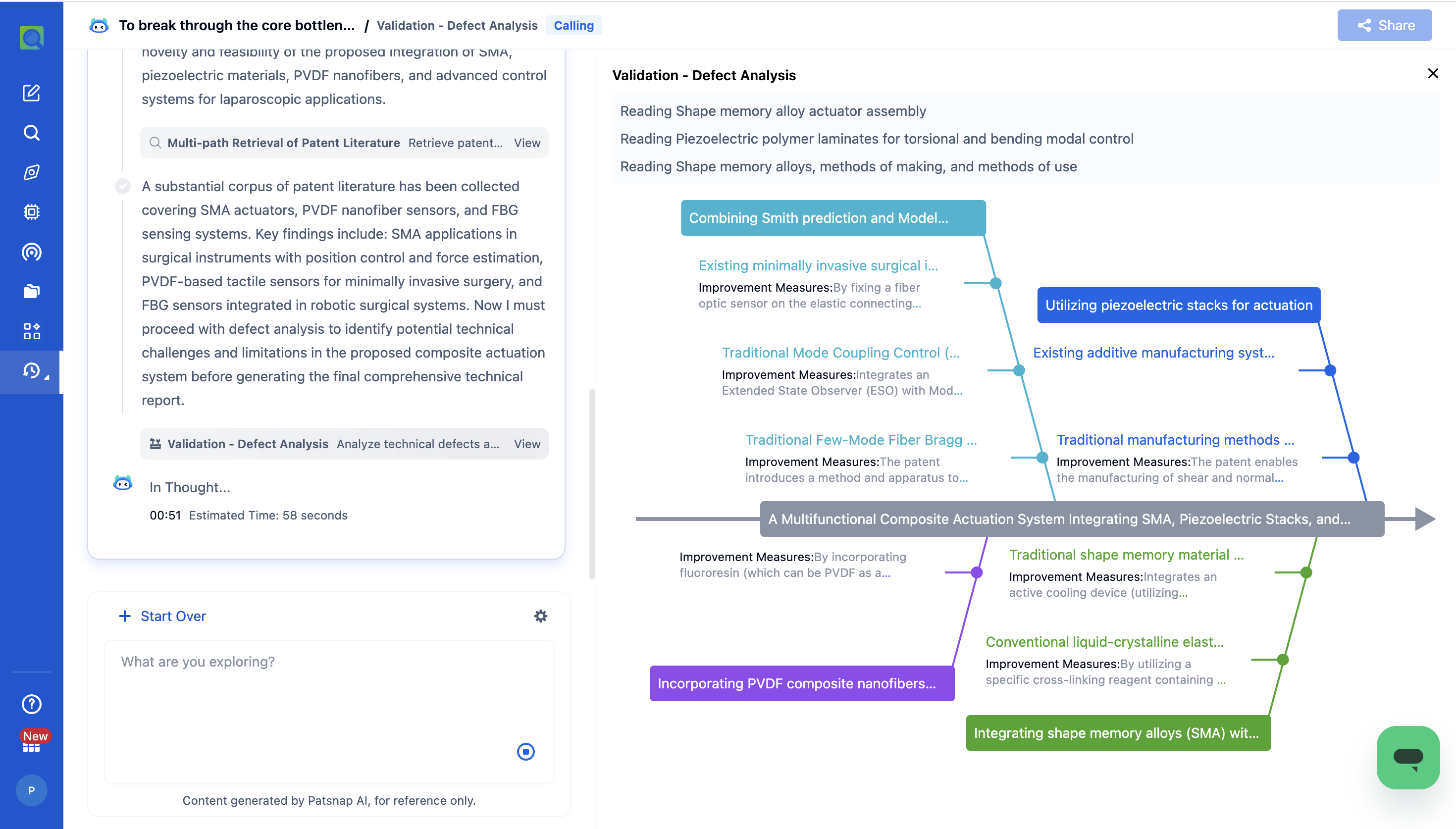 Solution feasibility evaluation generated by Eureka