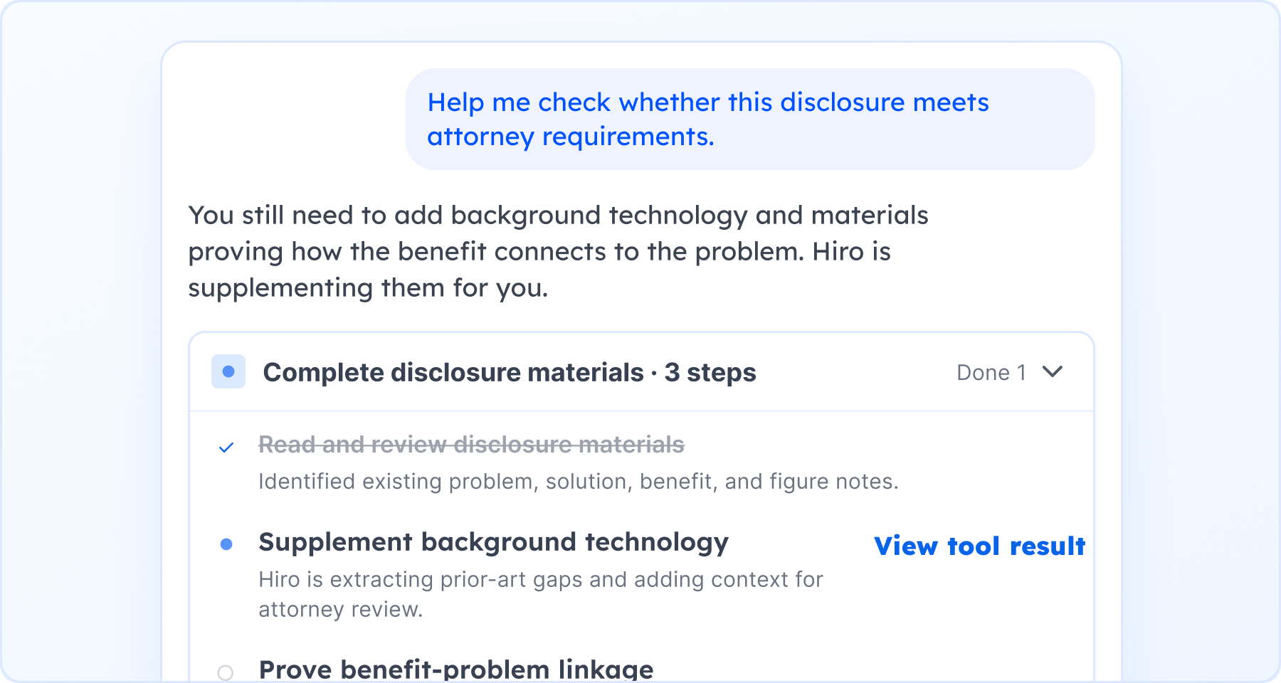 Deliver a Filing-Ready Disclosure